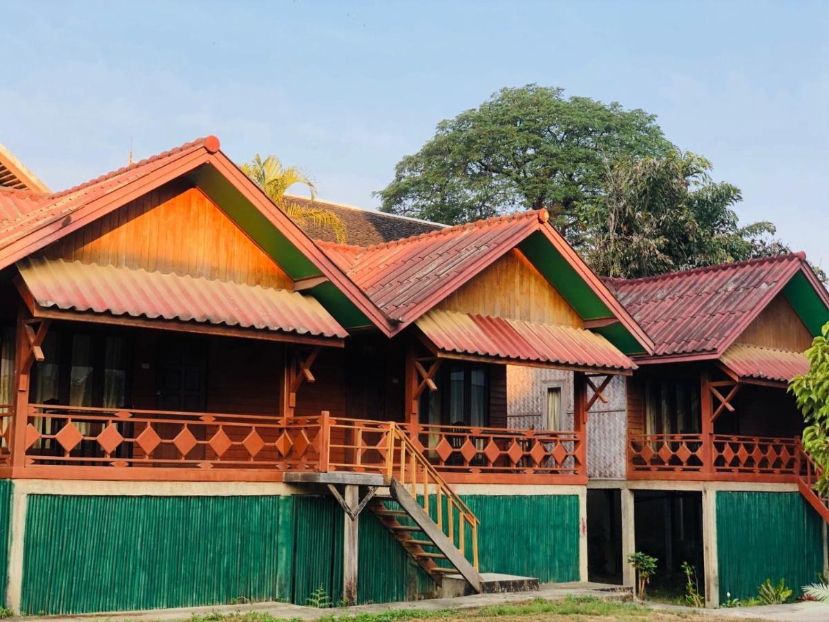Bungalows Le Jardin Organique Ban Khouaphan Extérieur photo