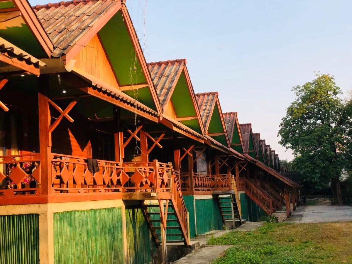 Bungalows Le Jardin Organique Ban Khouaphan Extérieur photo