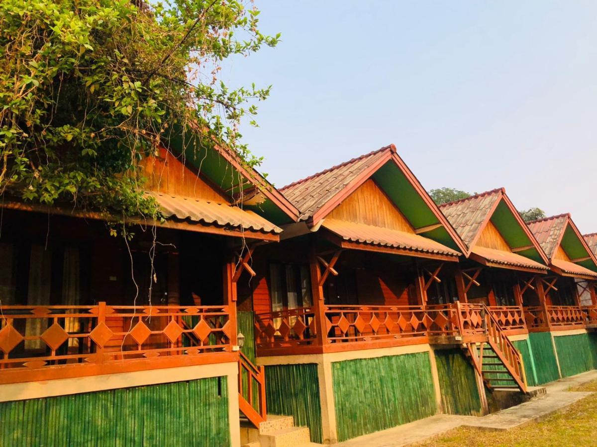 Bungalows Le Jardin Organique Ban Khouaphan Extérieur photo