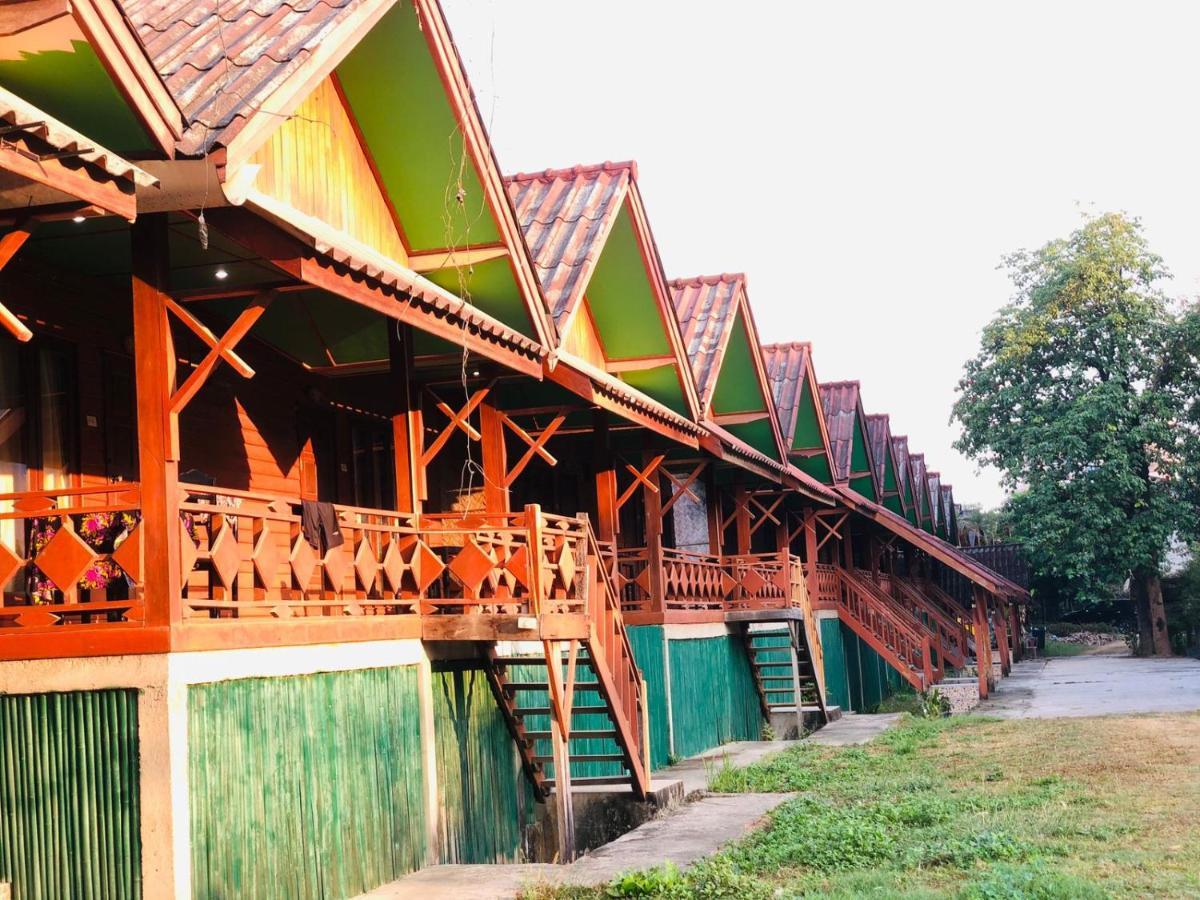 Bungalows Le Jardin Organique Ban Khouaphan Extérieur photo