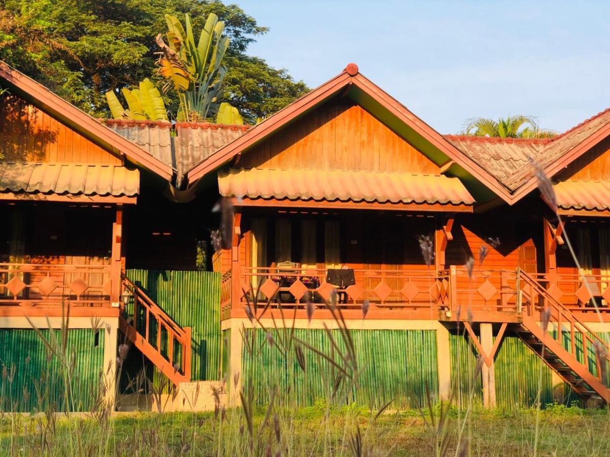 Bungalows Le Jardin Organique Ban Khouaphan Extérieur photo