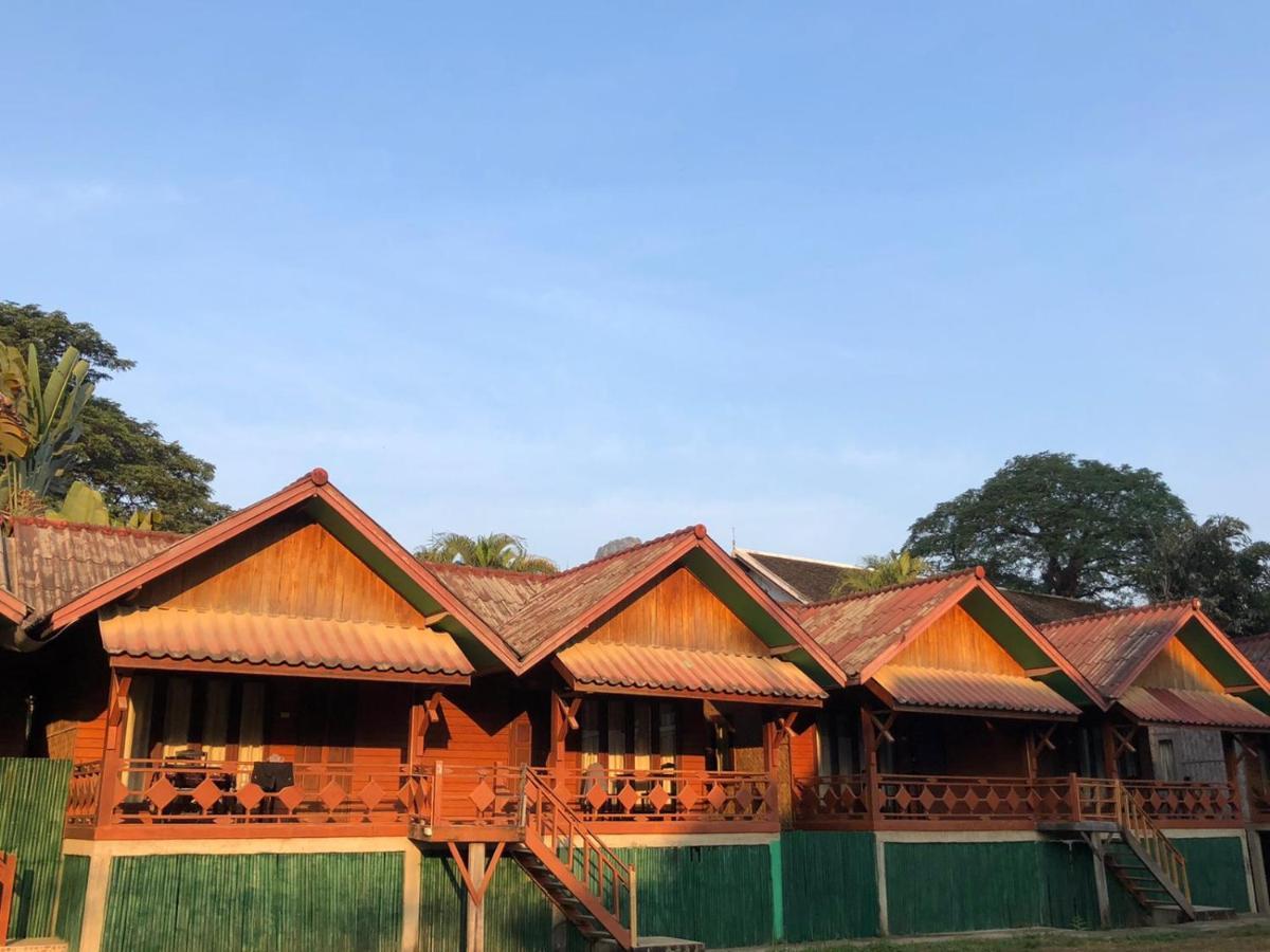 Bungalows Le Jardin Organique Ban Khouaphan Extérieur photo