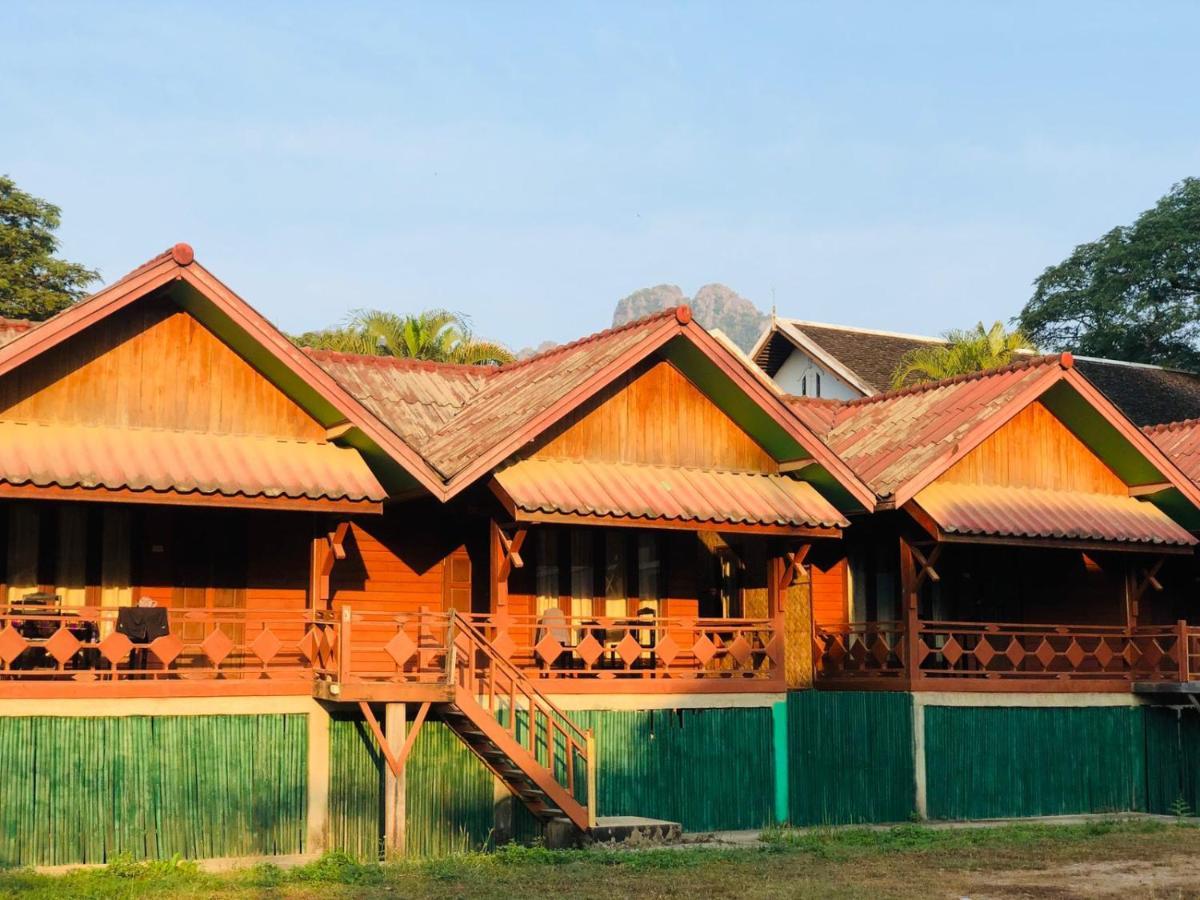 Bungalows Le Jardin Organique Ban Khouaphan Extérieur photo