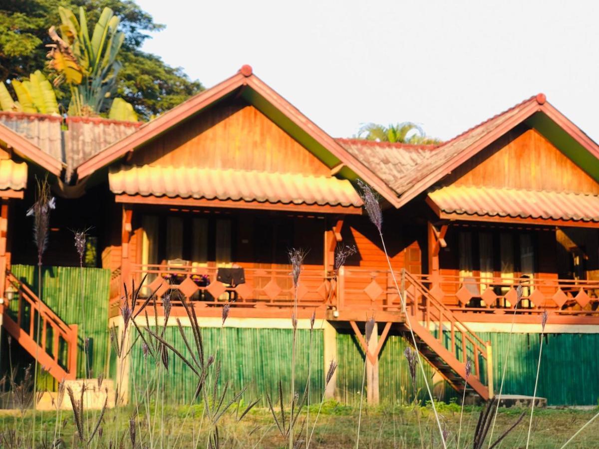 Bungalows Le Jardin Organique Ban Khouaphan Extérieur photo