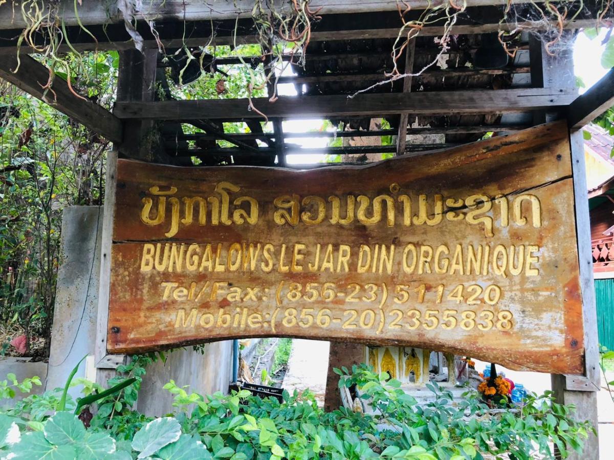 Bungalows Le Jardin Organique Ban Khouaphan Extérieur photo