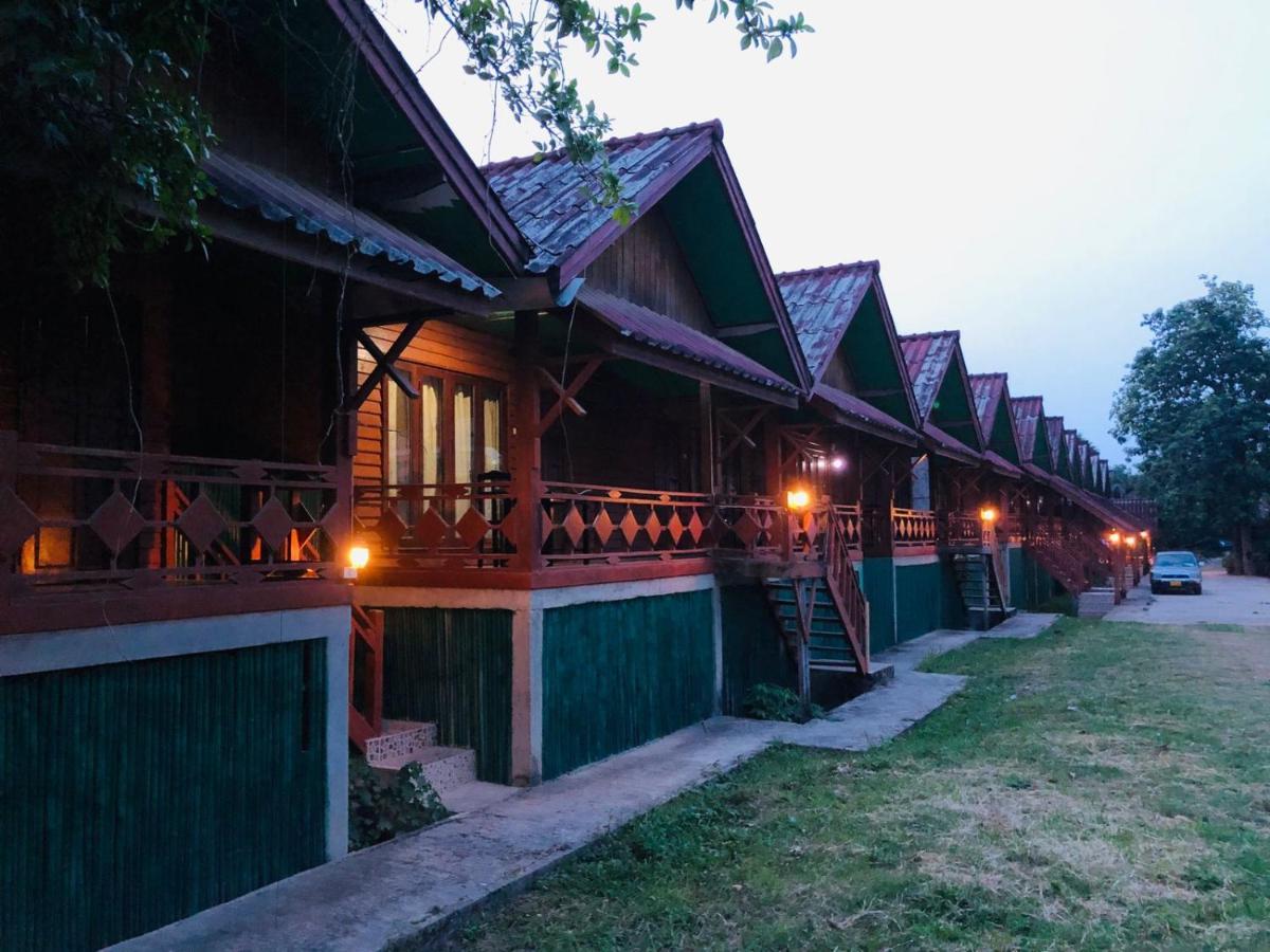 Bungalows Le Jardin Organique Ban Khouaphan Extérieur photo