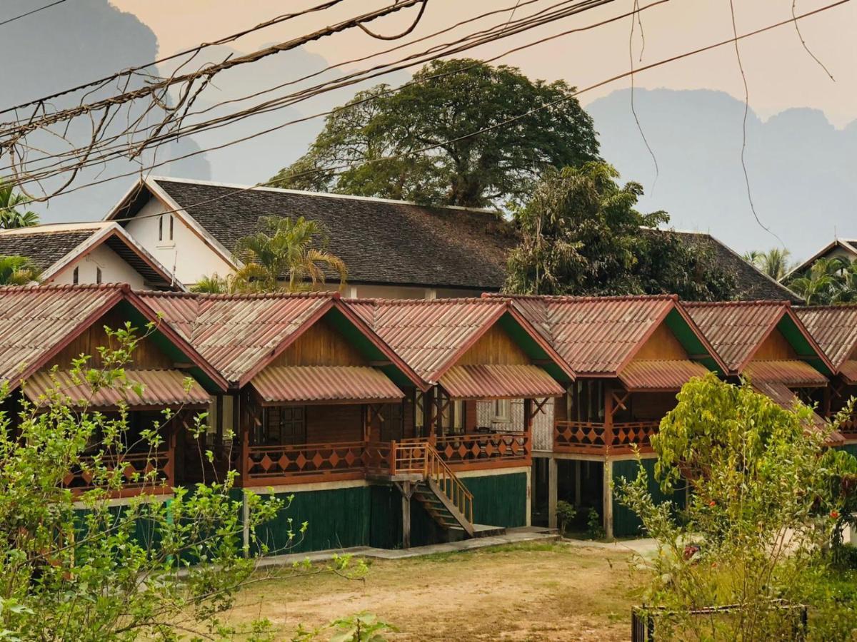 Bungalows Le Jardin Organique Ban Khouaphan Extérieur photo