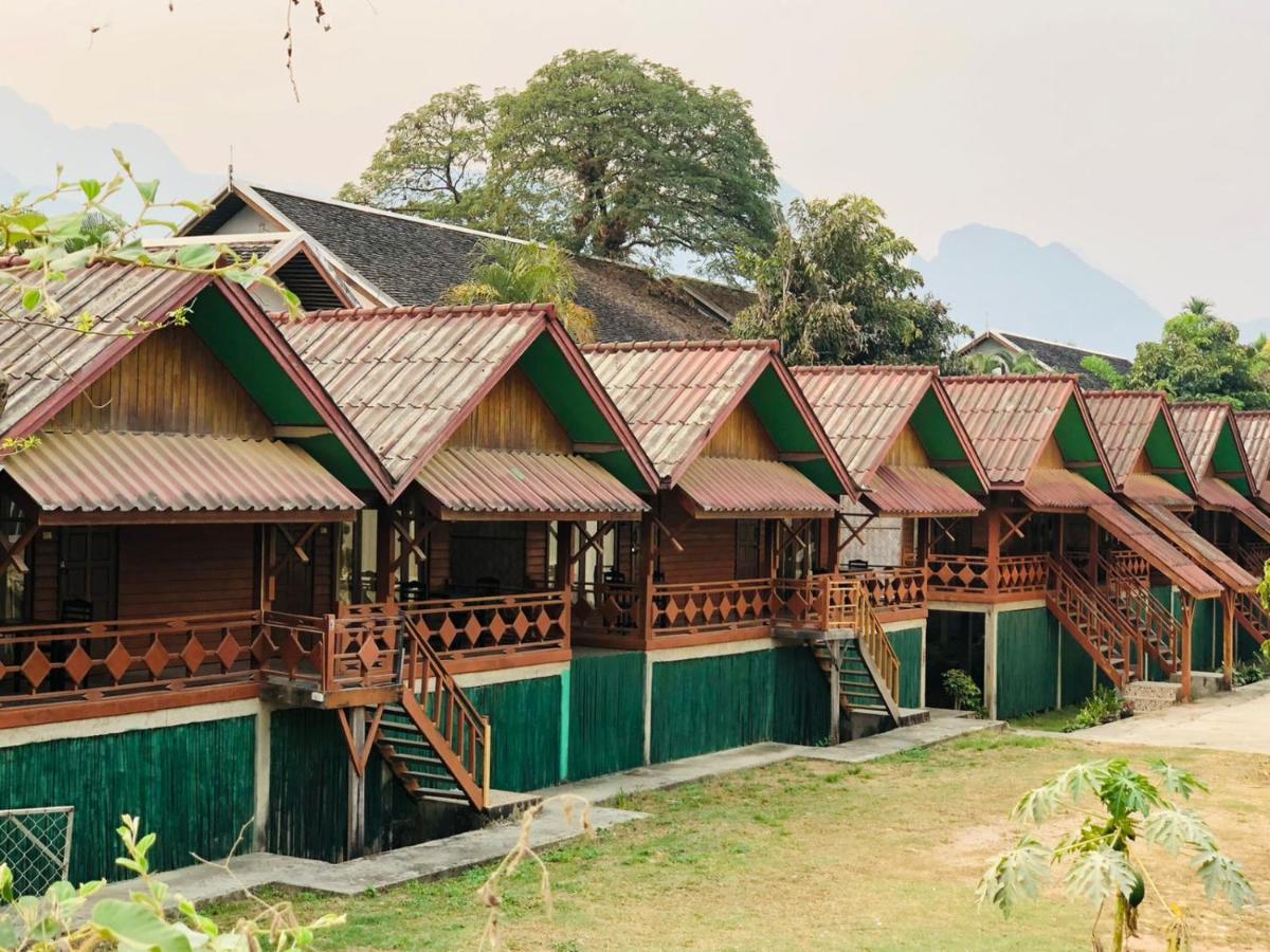 Bungalows Le Jardin Organique Ban Khouaphan Extérieur photo