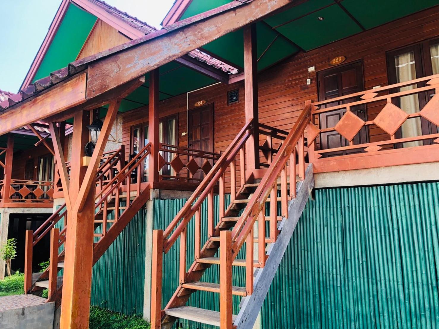 Bungalows Le Jardin Organique Ban Khouaphan Extérieur photo