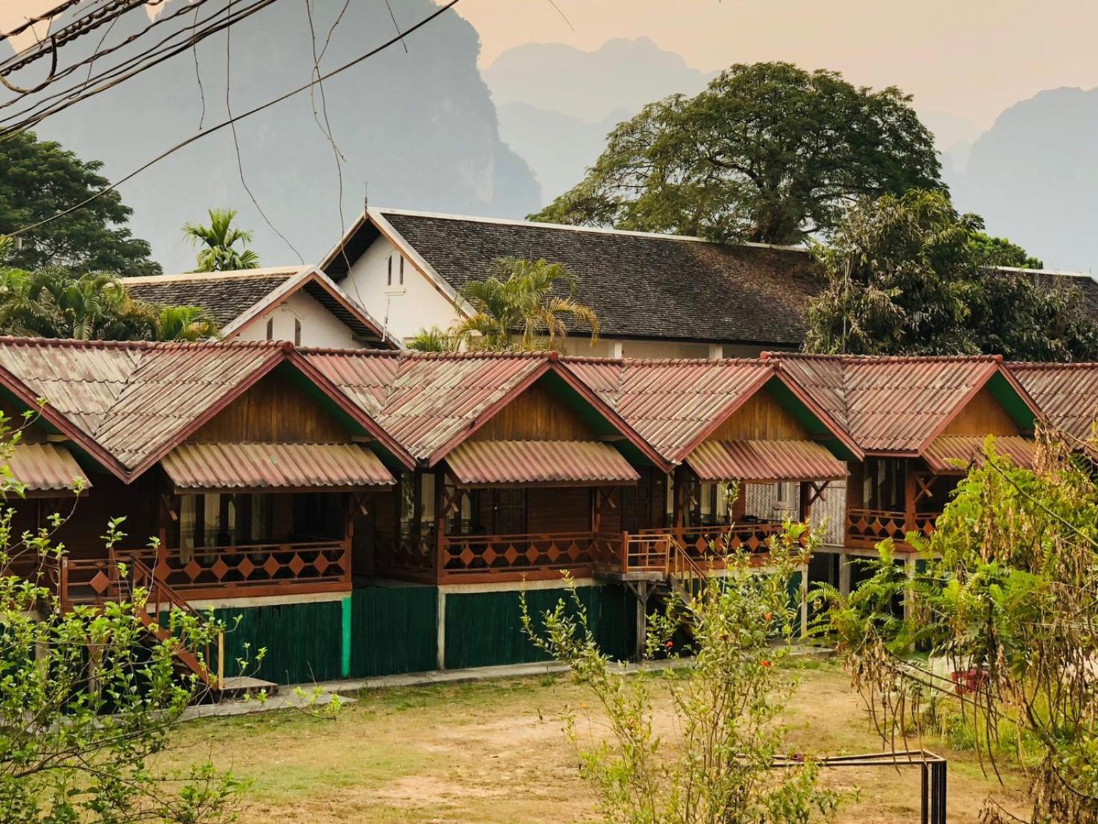 Bungalows Le Jardin Organique Ban Khouaphan Extérieur photo